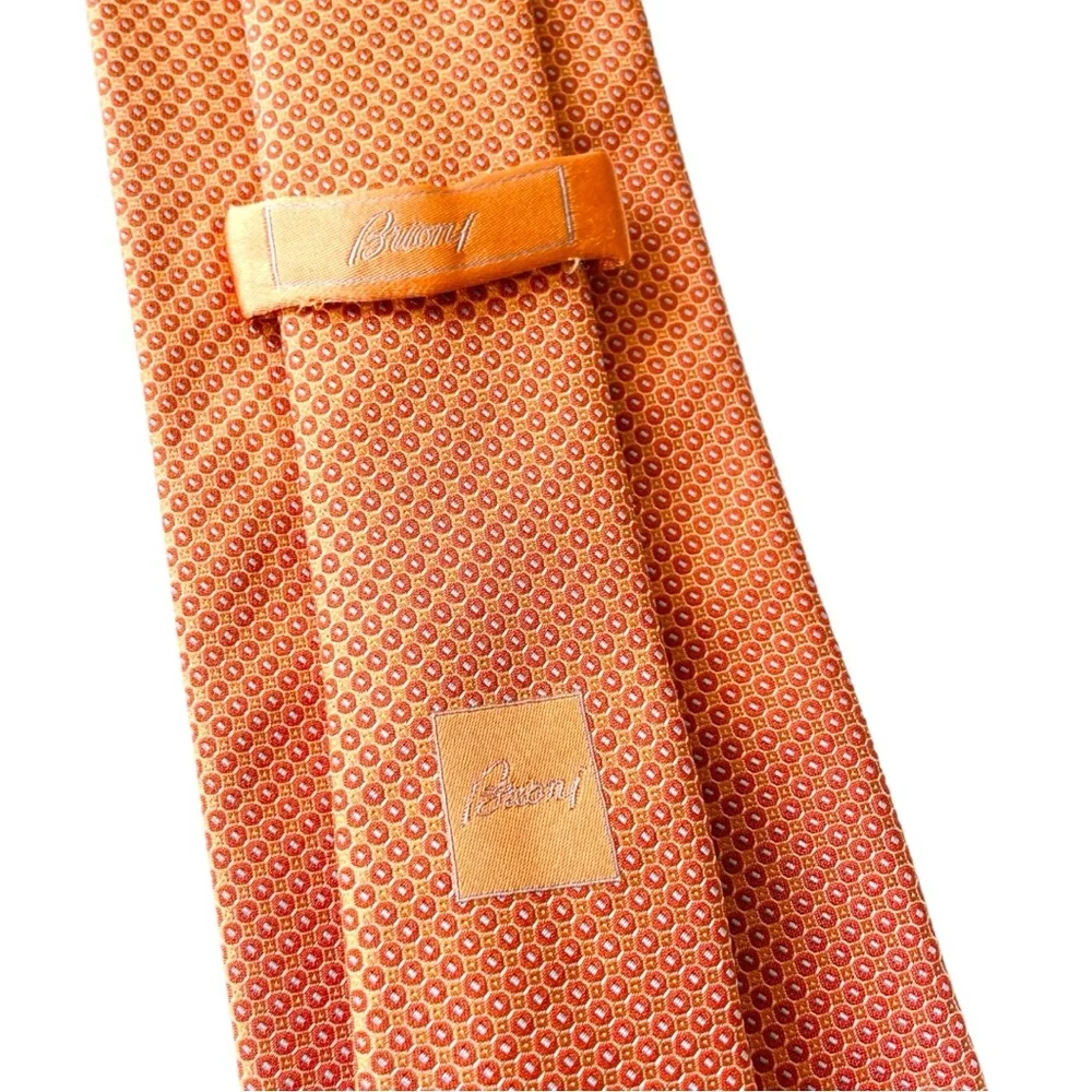 New! BRIONI Silk Tie ITALY